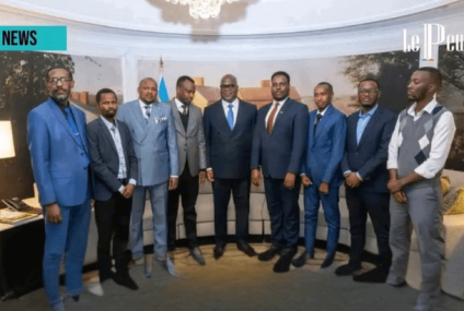 Le Président de la République, Félix-Antoine Tshisekedi, a reçu une délégation de jeunes issus de la communauté Banyamulenge.