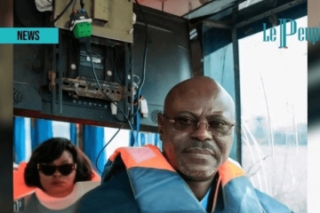 Le VPM de la Défense GUY MUADIAMVITA est arrivé à BRAZZAVILLE.