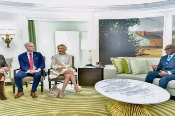 Le Président de la République, Félix-Antoine Tshisekedi, a rencontré la pasteure Paula White-Cain.