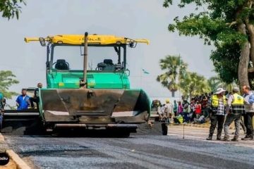 Les Travaux D’asphaltage Du Projet Tshilejelu Ont Repris Ce Mercredi À Kananga.